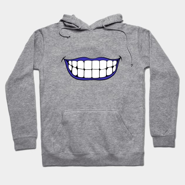 Big Smile -Blue Hoodie by Episodic Drawing